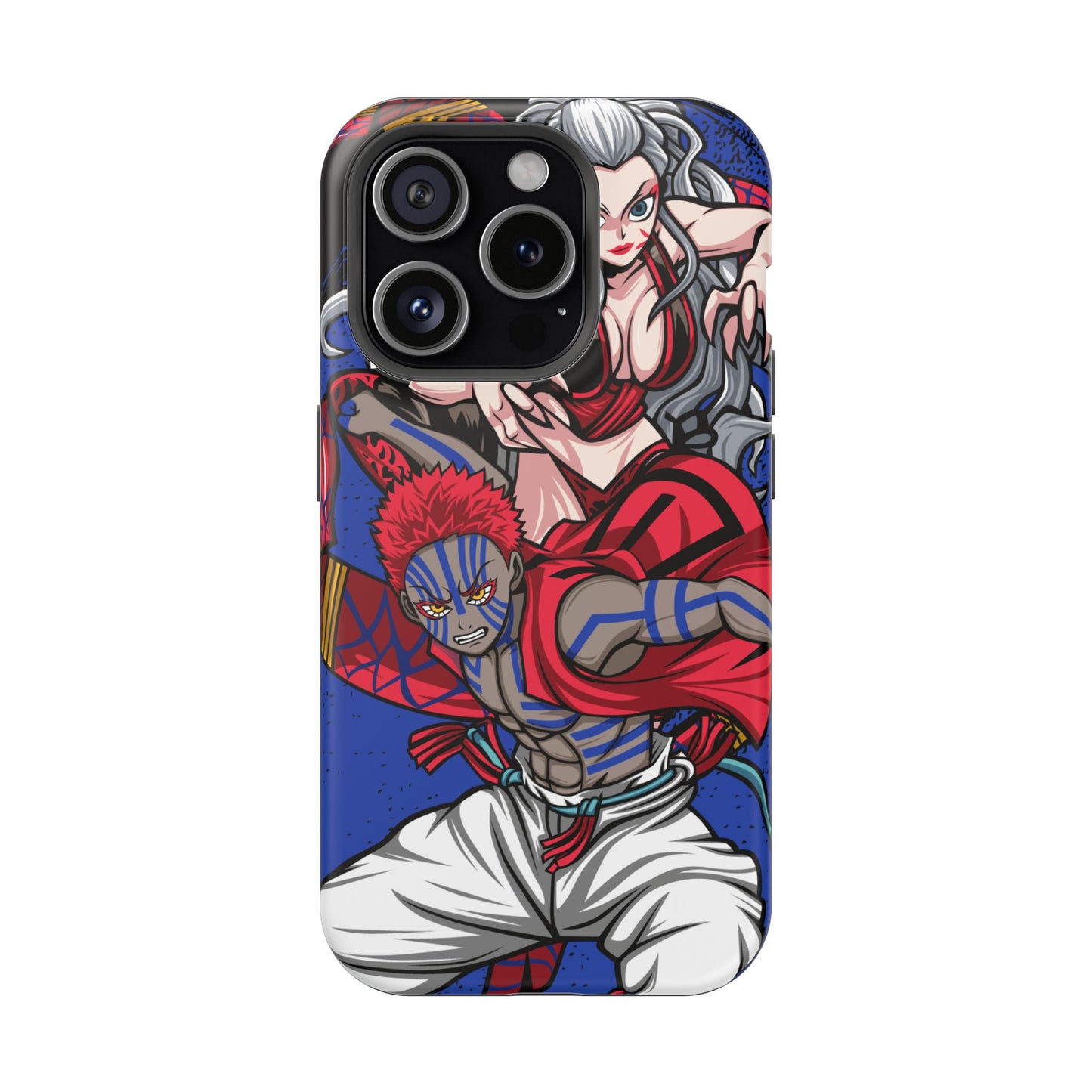 Akaza & Daki Tough Magnetic Case – Durable Anime-Inspired Design