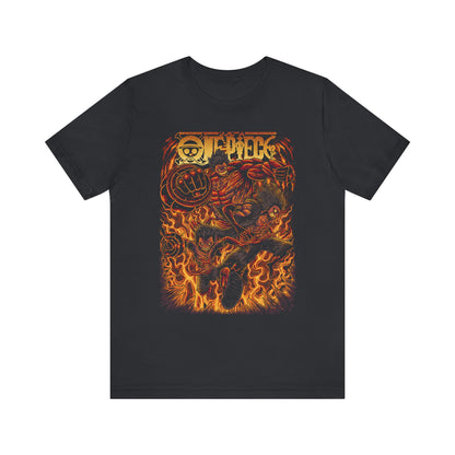 Luffy Gear 4 Evolution Tee – One Piece Boundman, Tankman & Snakeman T-Shirt