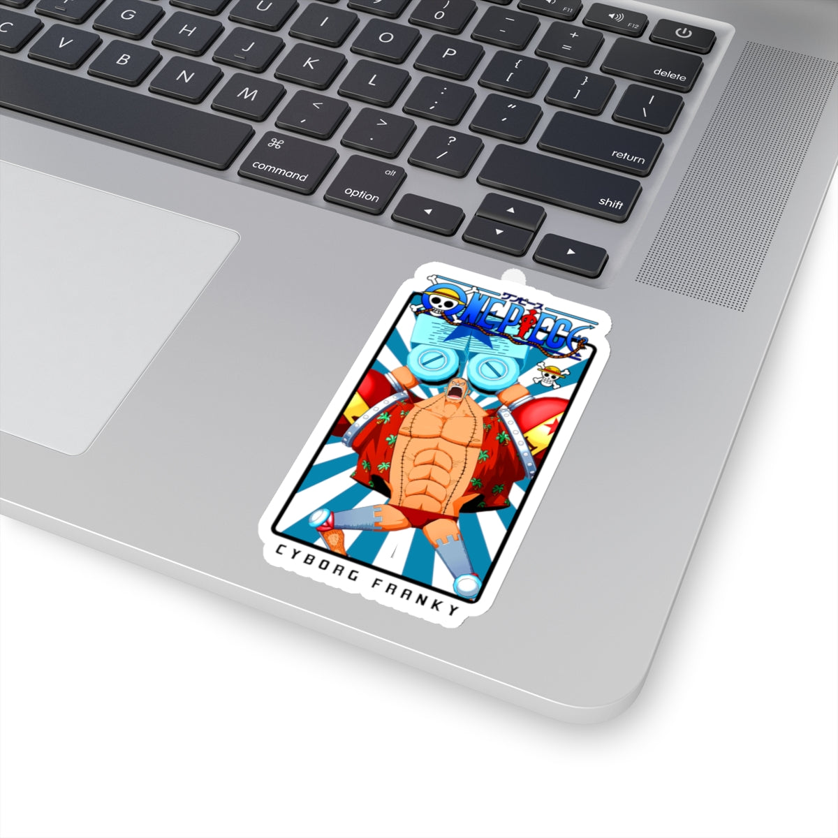 Cyborg Franky Vinyl Sticker – One Piece’s Shipwright Extraordinaire