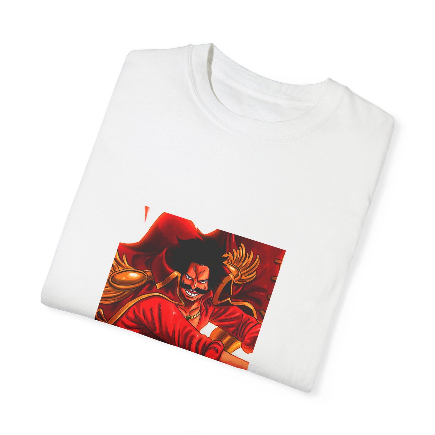 Garment-Dyed Gol D. Roger T-Shirt – One Piece Pirate King Legacy