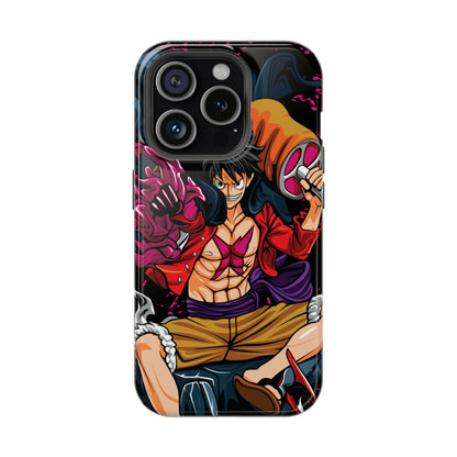 Monkey D. Luffy Magnetic Tough Case – Bold Straw Hat Captain Design