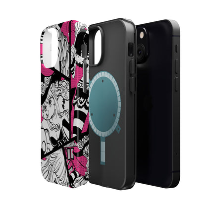 Perona Magnetic Tough iPhone Case – Eerie Elegance & Protection