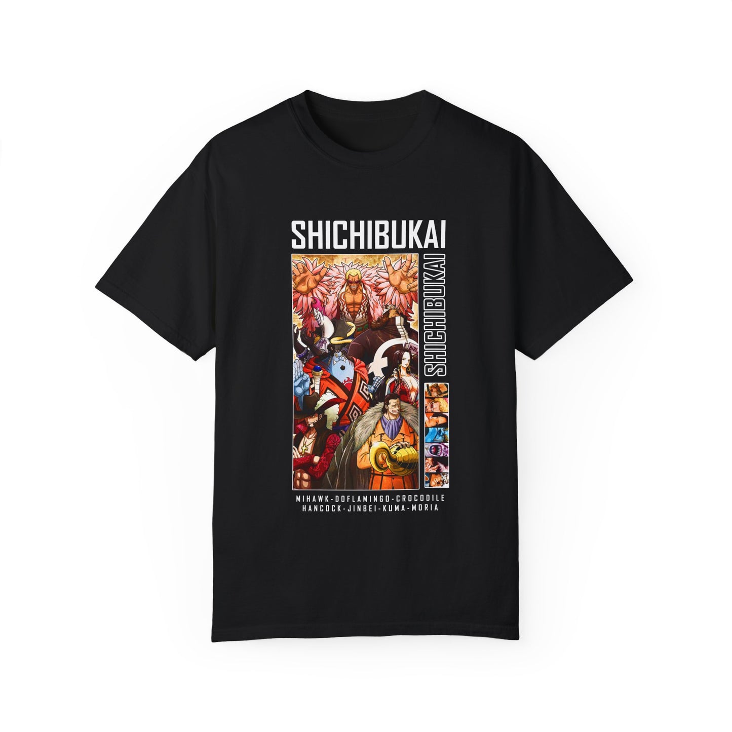 Shichibukai Garment-Dyed T-Shirt – One Piece Warlords of the Sea Tribute