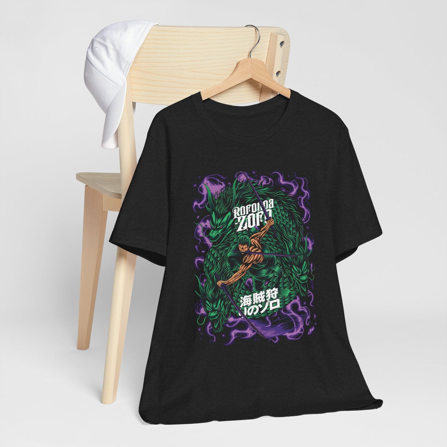 Roronoa Zoro Swordmaster Tee – One Piece Inspired T-Shirt