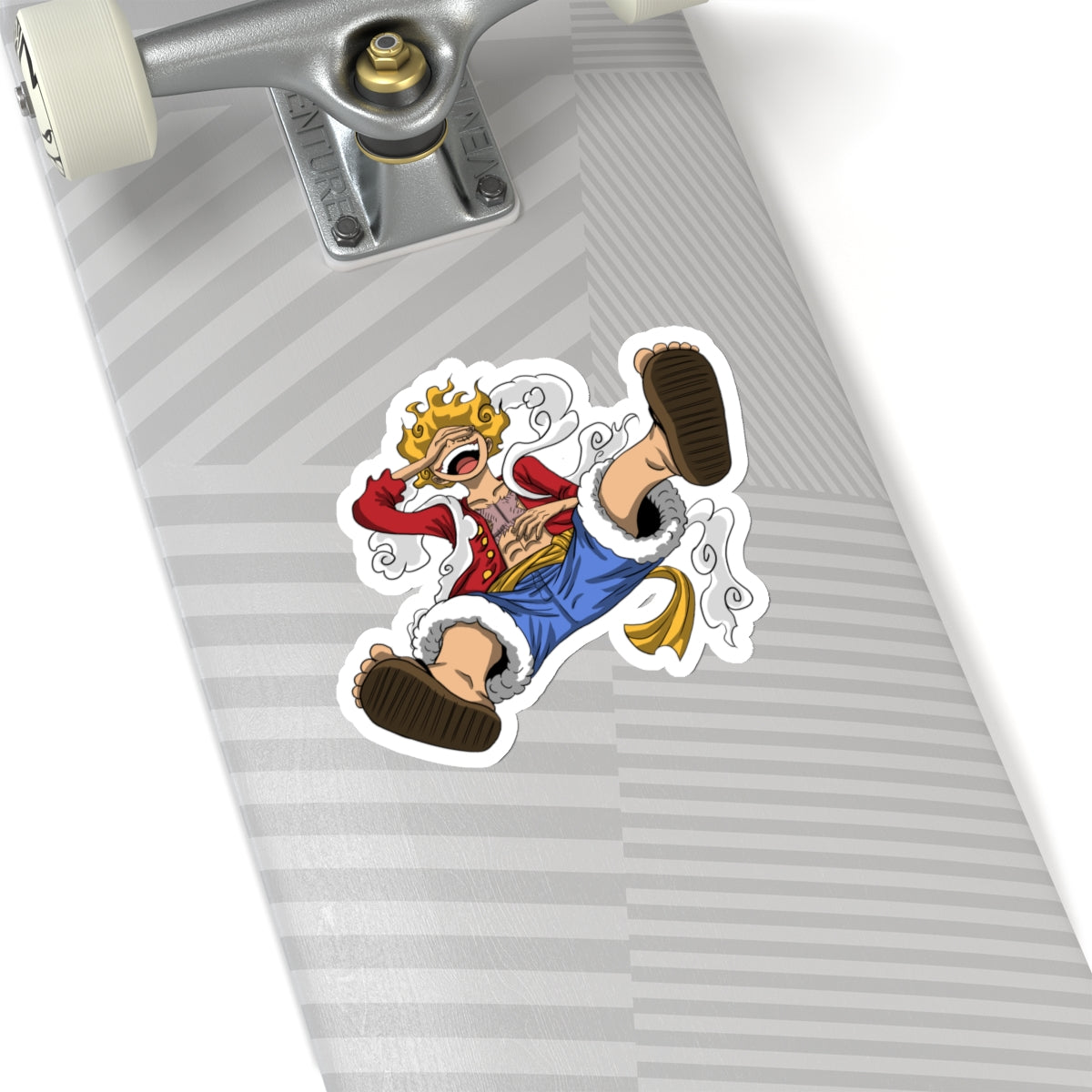 Gear 5 Luffy Sticker – Unleash Joy and Chaos