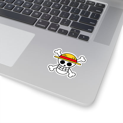 Straw Hat Pirates Jolly Roger Sticker – Set Sail in Style