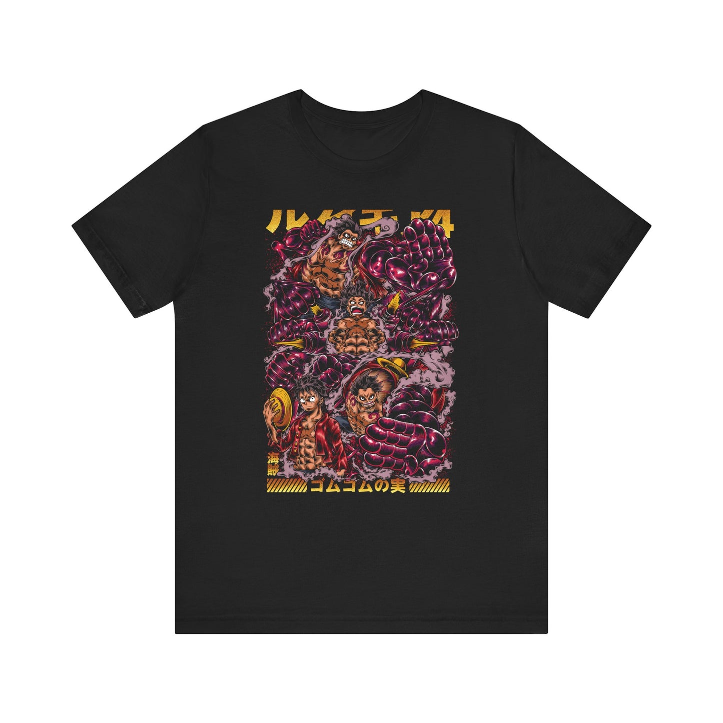 Luffy's Gears Evolution T-Shirt – Gear 4th Mastery Tee