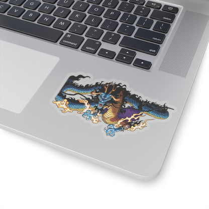 Kaido in Dragon Form – Electrify Your Space with This Vinyl Sticker