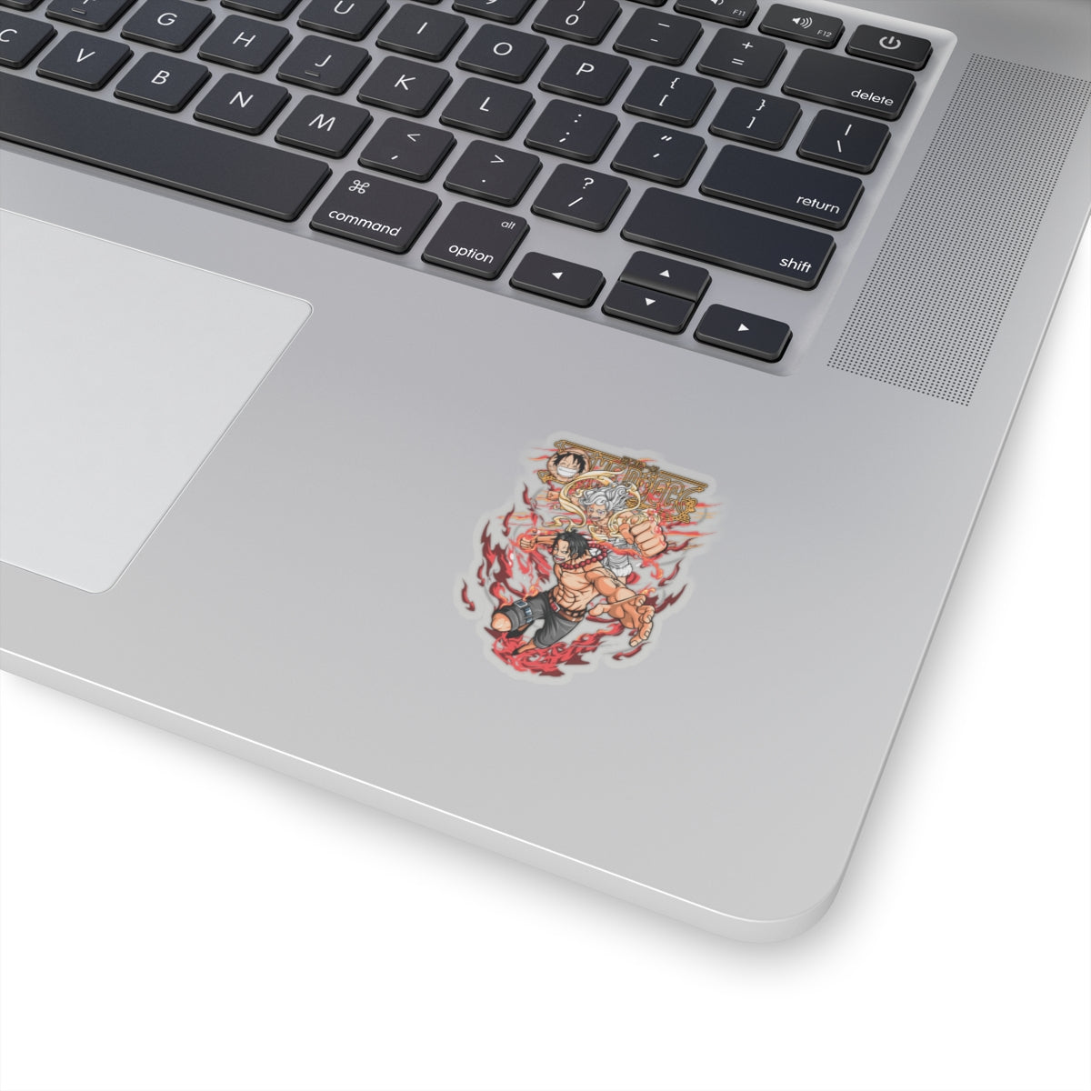 Ace and Luffy One Piece Kiss-Cut Sticker - Fire Fist Action