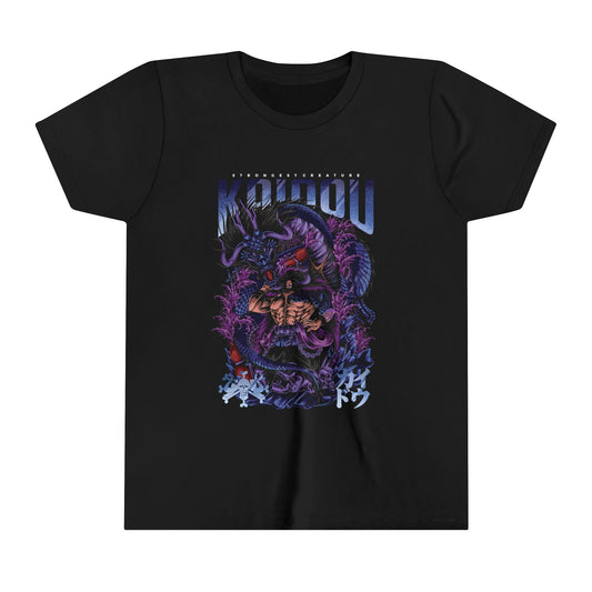 Kaido The Strongest Creature Kids Tee – One Piece Kaido Dragon T-Shirt