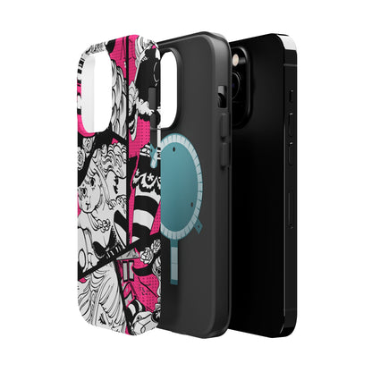 Perona Magnetic Tough iPhone Case – Eerie Elegance & Protection