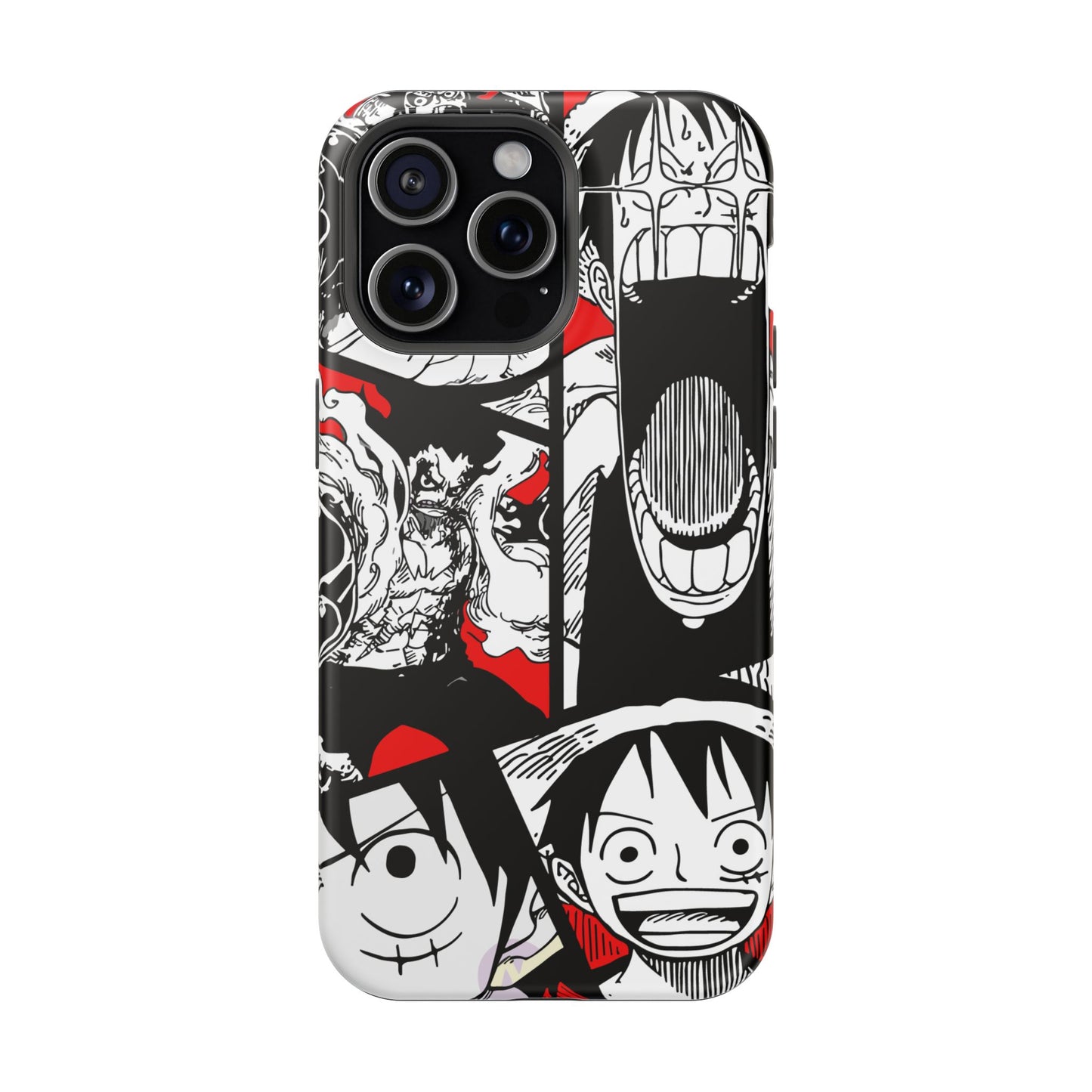 Luffy & Gear 5 Manga Tough Magnetic iPhone Case – Bold Adventure Design