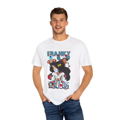 Garment-Dyed Franky Cyborg T-Shirt – One Piece Inspired Apparel