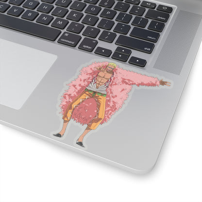 Doflamingo Premium Kiss-Cut Vinyl Sticker - Durable & Stylish