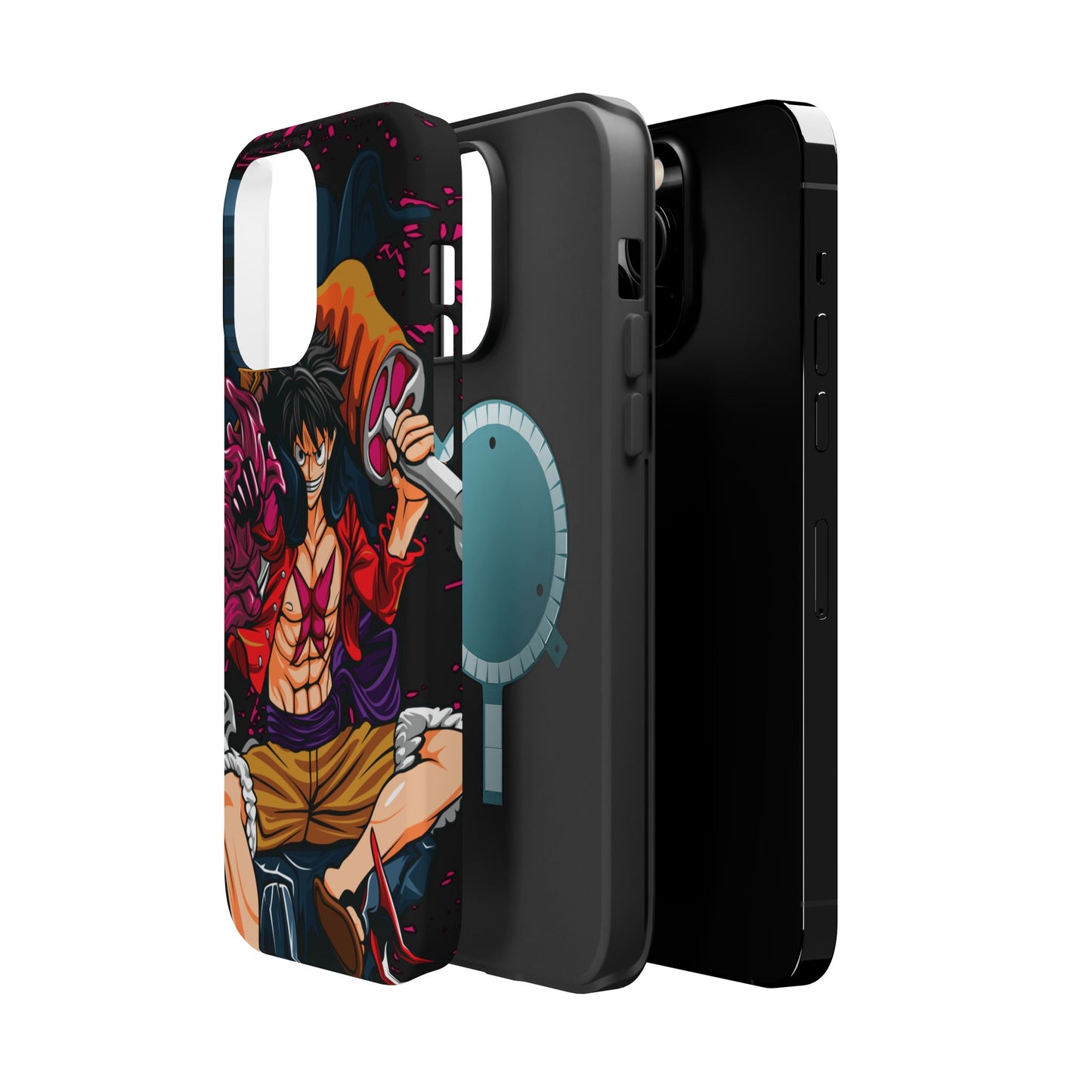 Monkey D. Luffy Magnetic Tough Case – Bold Straw Hat Captain Design