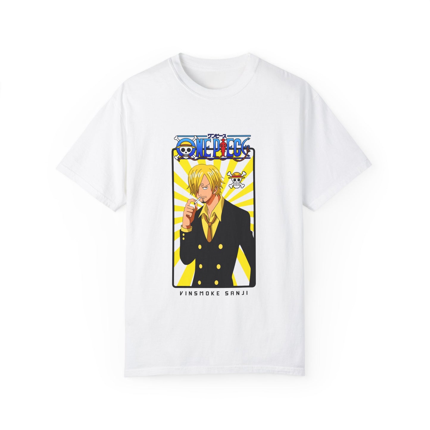 Garment-Dyed Sanji T-Shirt – One Piece The Chef’s Charm