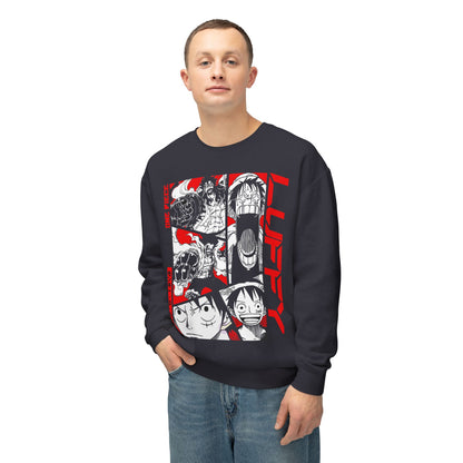 Luffy Crewneck Sweatshirt - One Piece’s Future Pirate King