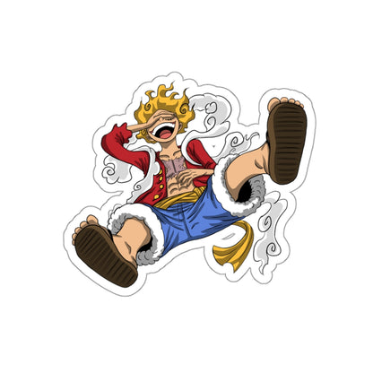 Gear 5 Luffy Sticker – Unleash Joy and Chaos