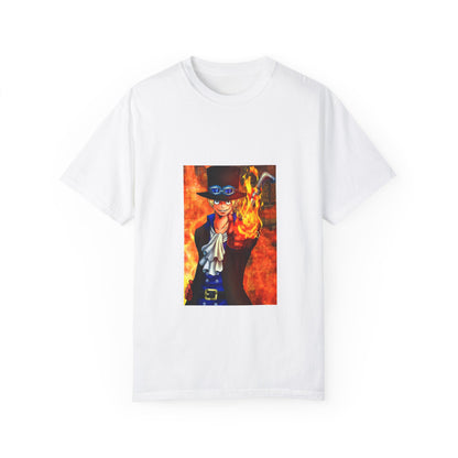 Sabo Garment-Dyed Unisex T-Shirt – Revolutionary Flame