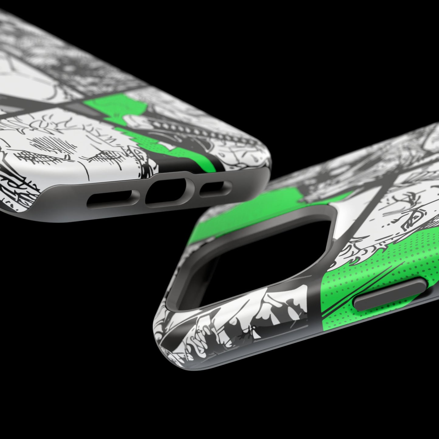 Zoro Magnetic Tough iPhone Case – Embrace the Spirit of the Swordsman