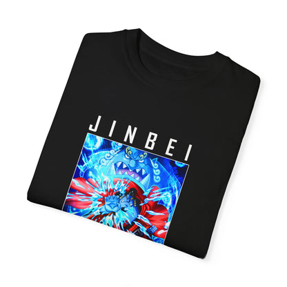 Garment-Dyed Jinbei T-Shirt – One Piece Knight of the Sea Design