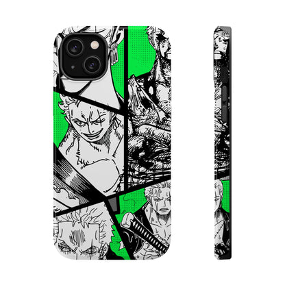 Zoro Magnetic Tough iPhone Case – Embrace the Spirit of the Swordsman