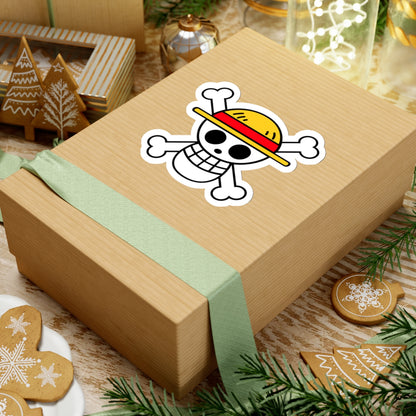 Straw Hat Pirates Jolly Roger Sticker – Set Sail in Style