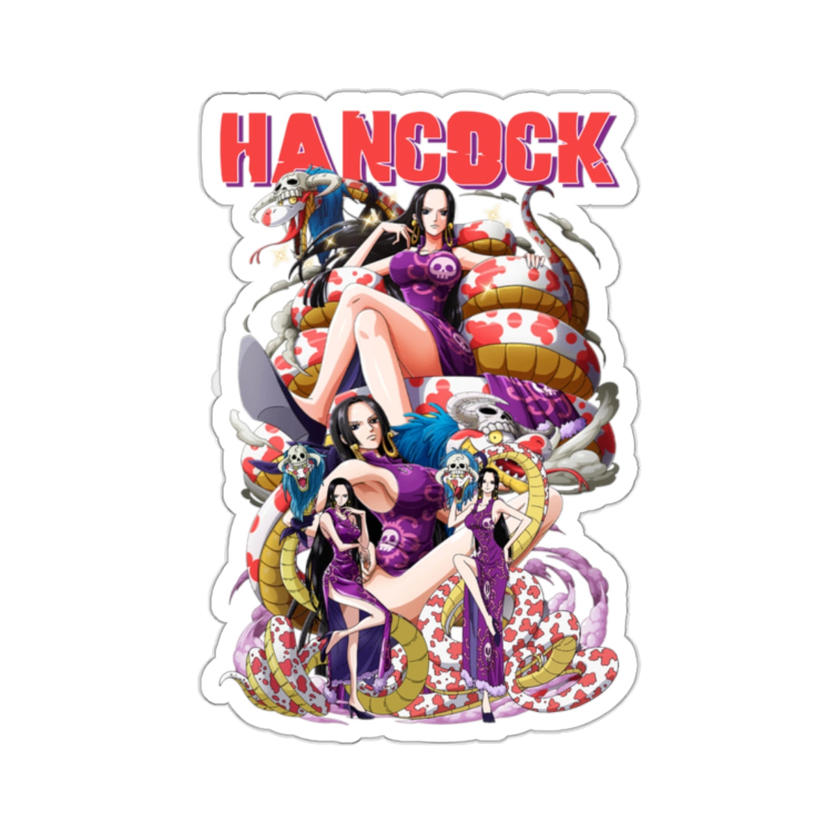 Boa Hancock Vinyl Sticker – One Piece’s Pirate Empress