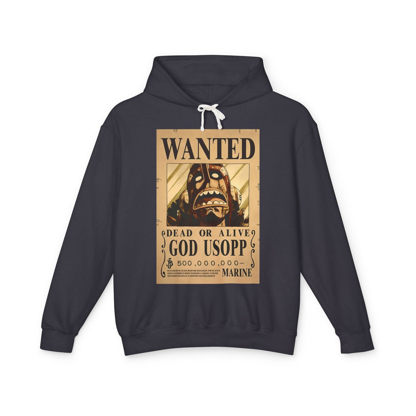 God Usopp Wanted Poster Hoodie – One Piece Hero Hoodie