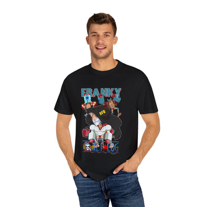 Garment-Dyed Franky Cyborg T-Shirt – One Piece Inspired Apparel