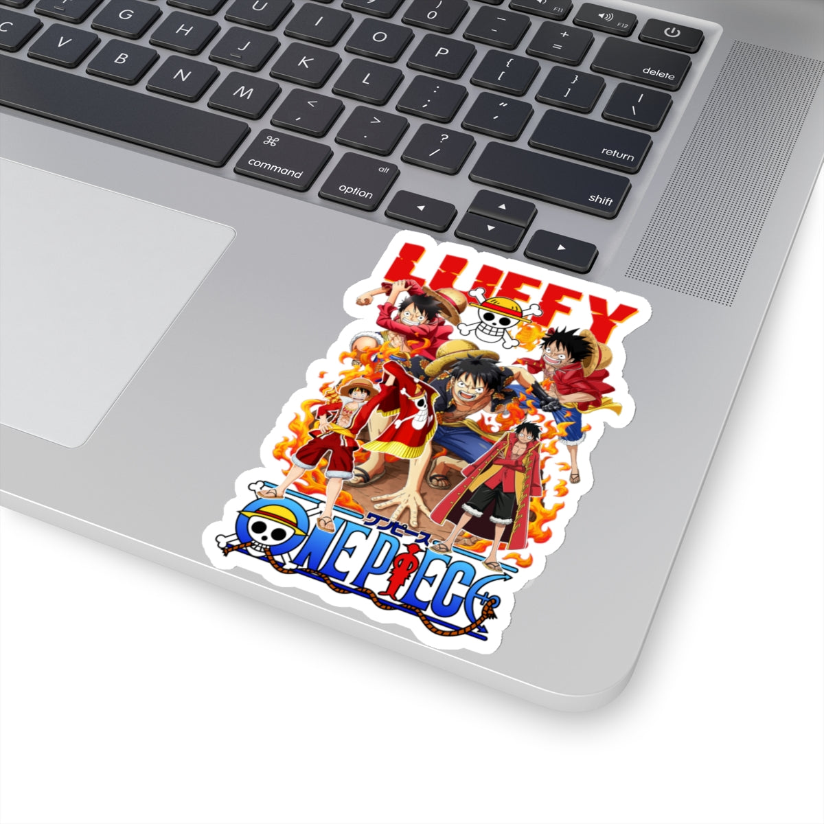 Monkey D. Luffy Evolution Kiss-Cut Sticker – One Piece Collection