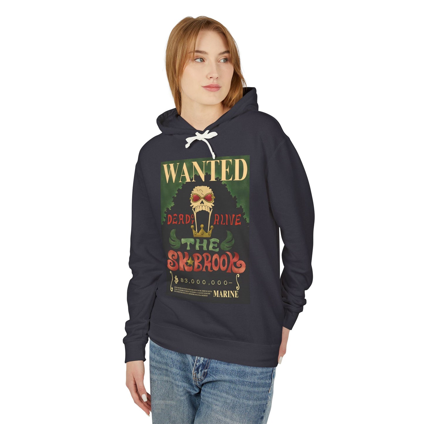 Brook Wanted Poster Hoodie – One Piece Musician Hoodie