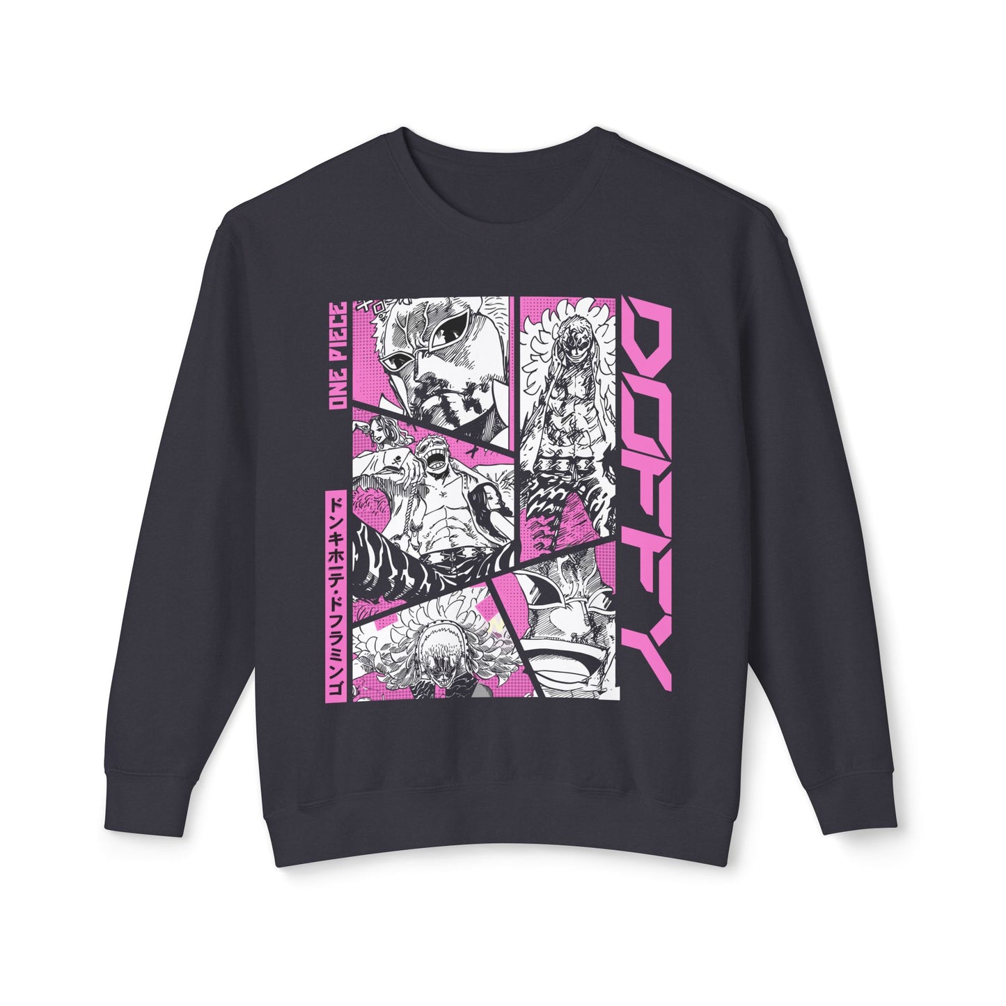 Doflamingo Crewneck Sweatshirt - One Piece’s Warlord of Chaos