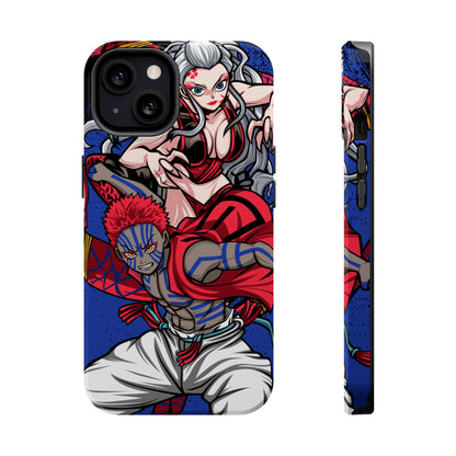 Akaza & Daki Tough Magnetic Case – Durable Anime-Inspired Design