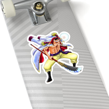 Unleash the Power of Whitebeard – Epic Vinyl Sticker for True Fans