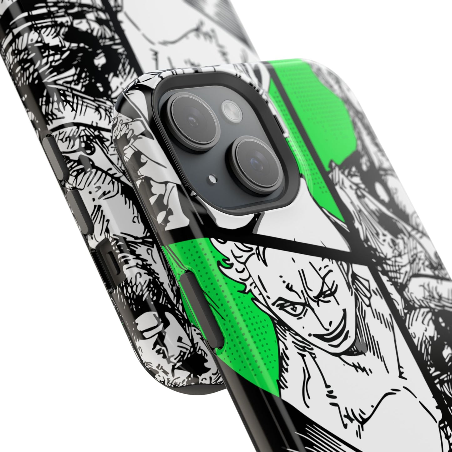 Zoro Magnetic Tough iPhone Case – Embrace the Spirit of the Swordsman