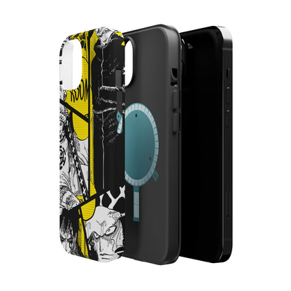 Trafalgar Law Tough Magnetic iPhone Case – Surgeon of Death Design