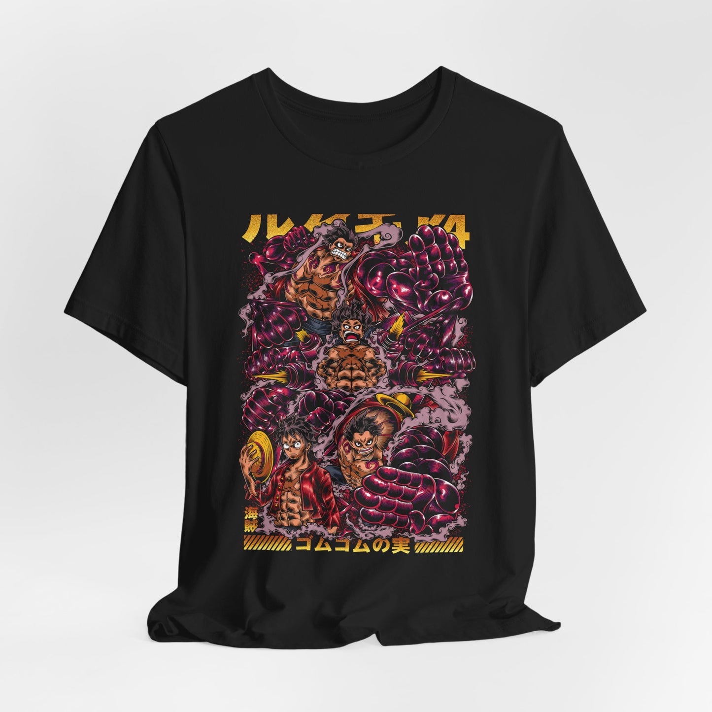 Luffy's Gears Evolution T-Shirt – Gear 4th Mastery Tee