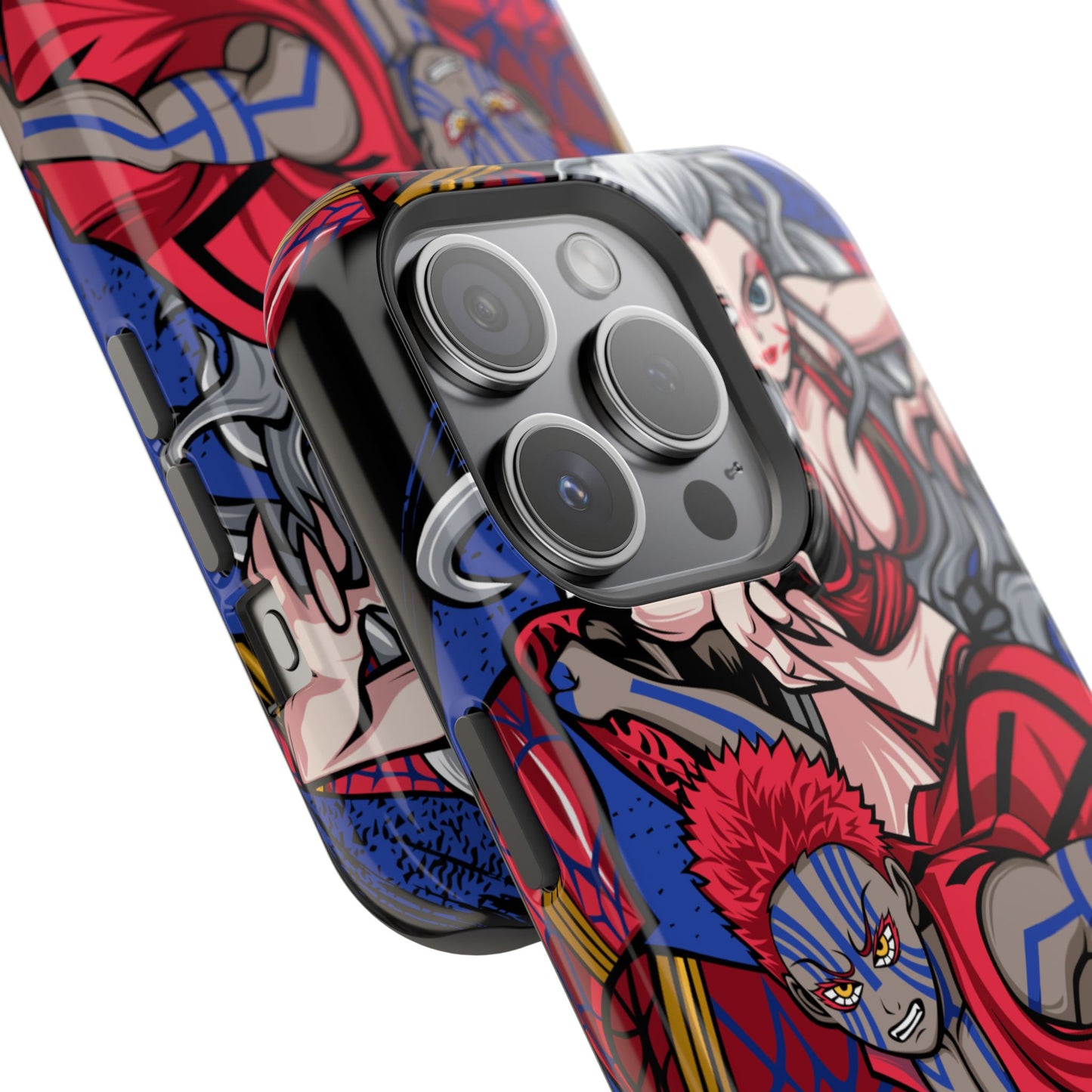 Akaza & Daki Tough Magnetic Case – Durable Anime-Inspired Design