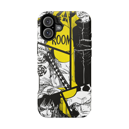 Trafalgar Law Tough Magnetic iPhone Case – Surgeon of Death Design