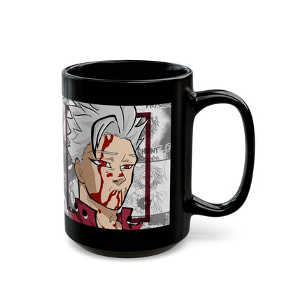 Ban – Sin of Greed Black Ceramic Mug – Seven Deadly Sins Inspired