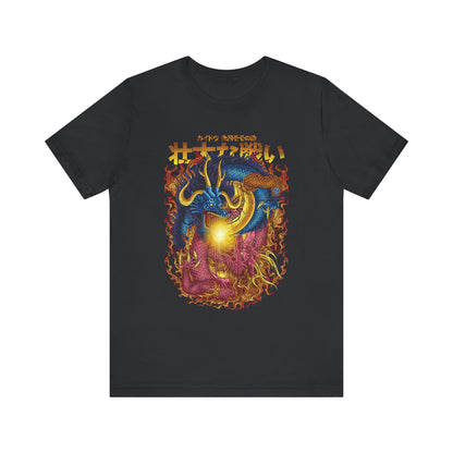 Kaido vs Momonosuke Dragon Clash Tee – One Piece Wano Arc Battle