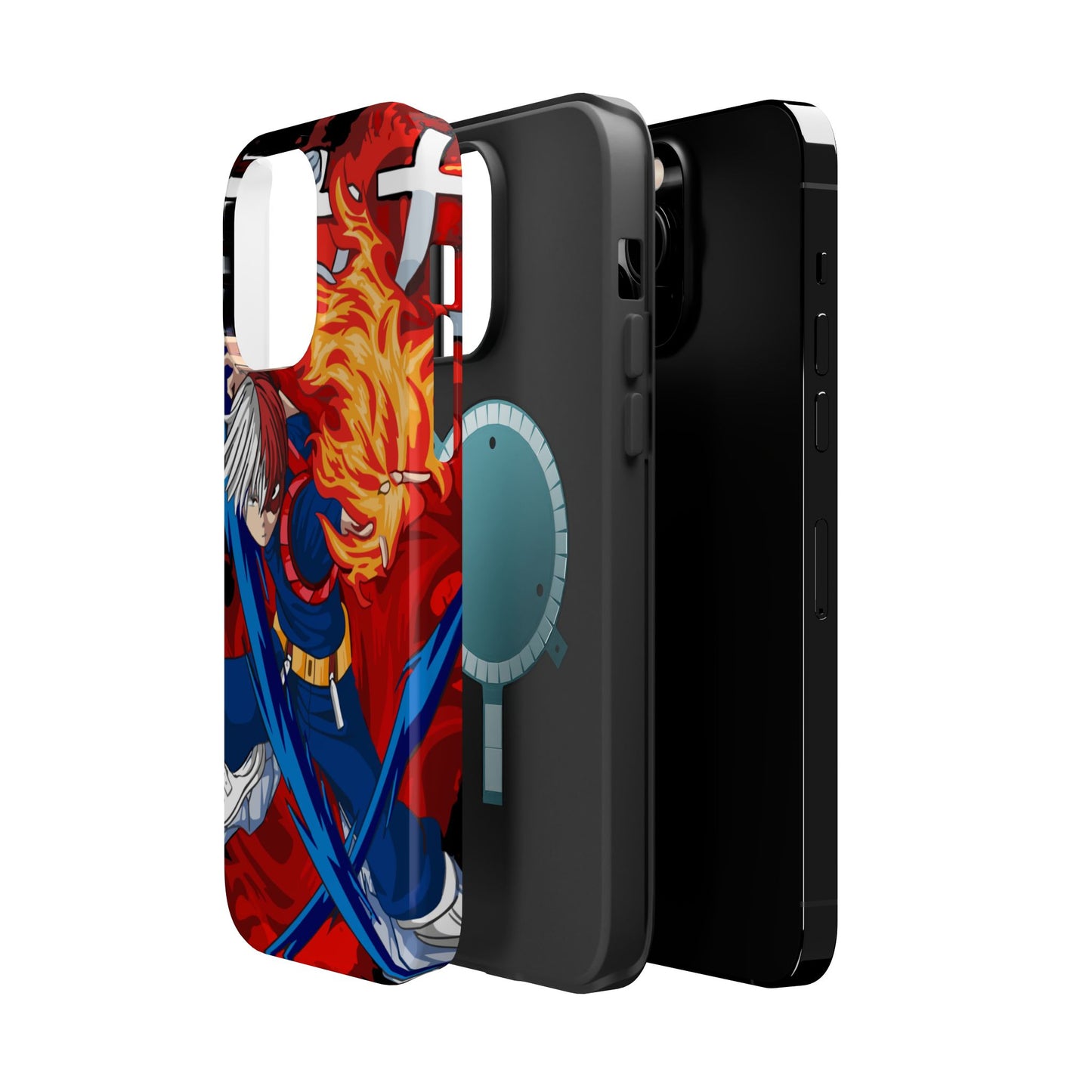 Shoto Todoroki Magnetic Tough Case – Dual Element Power & Protection