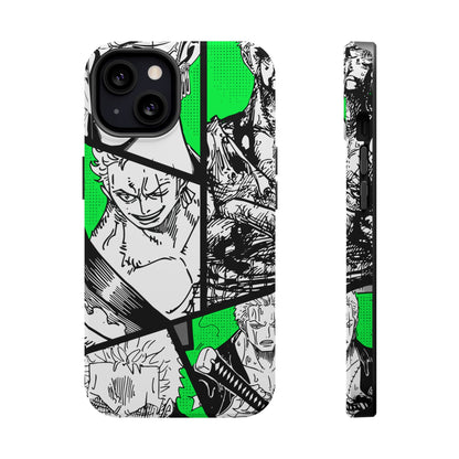 Zoro Magnetic Tough iPhone Case – Embrace the Spirit of the Swordsman