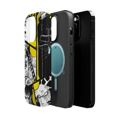 Trafalgar Law Tough Magnetic iPhone Case – Surgeon of Death Design