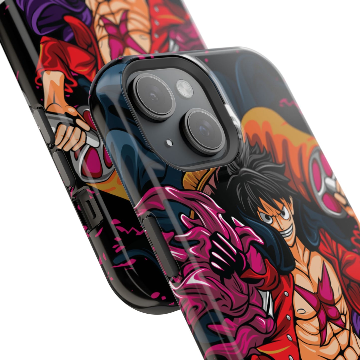 Monkey D. Luffy Magnetic Tough Case – Bold Straw Hat Captain Design