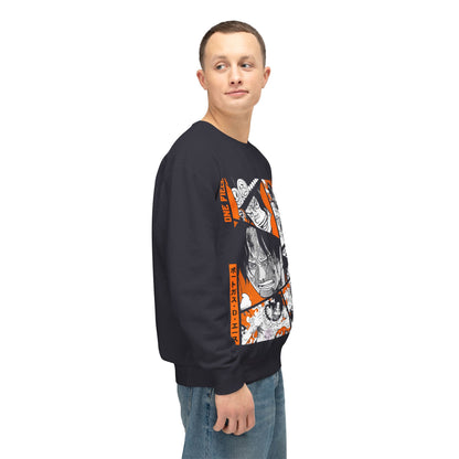 Portgas D. Ace Unisex Lightweight Crewneck Sweatshirt