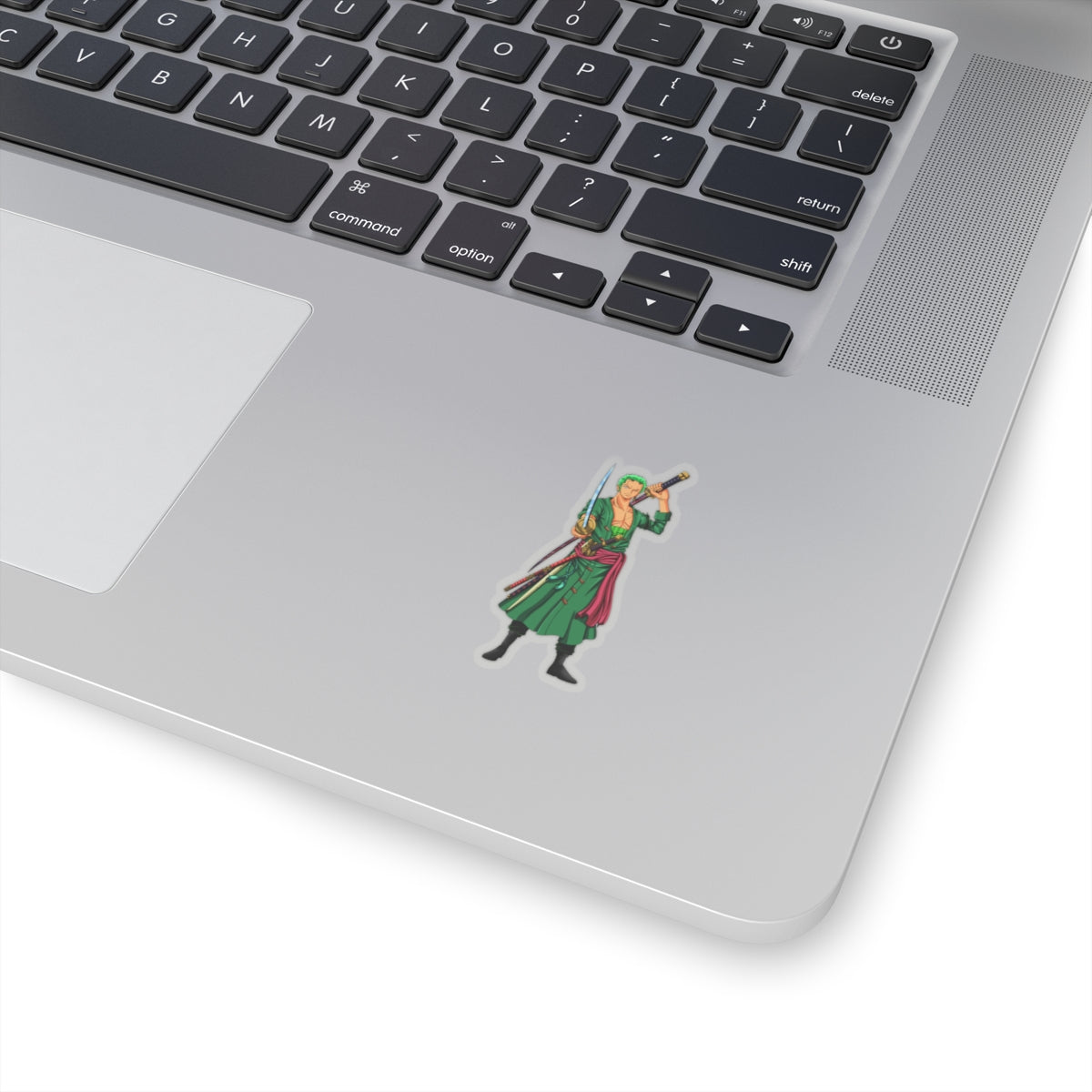 Roronoa Zoro Kiss-Cut Sticker – The Pirate Hunter in Action