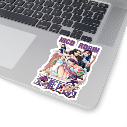 Nico Robin Vinyl Sticker – One Piece Character Design