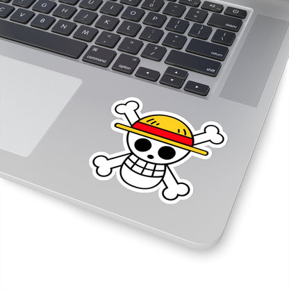 Straw Hat Pirates Jolly Roger Sticker – Set Sail in Style